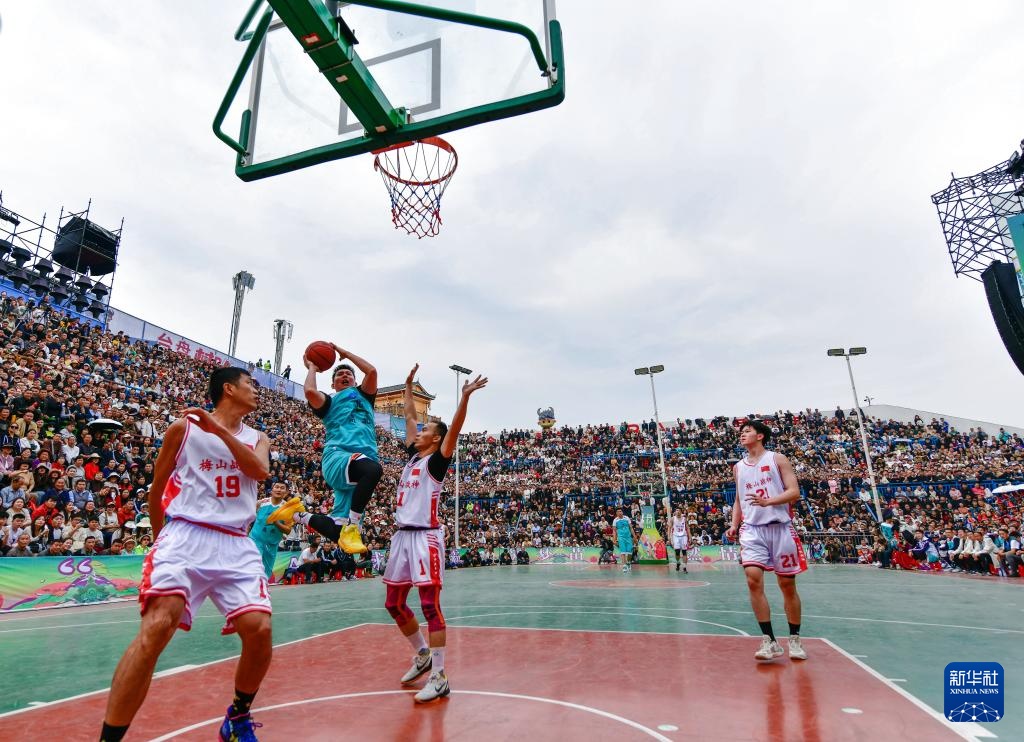 活力四射迎篮而上2024年乡村篮球球王争霸赛开赛