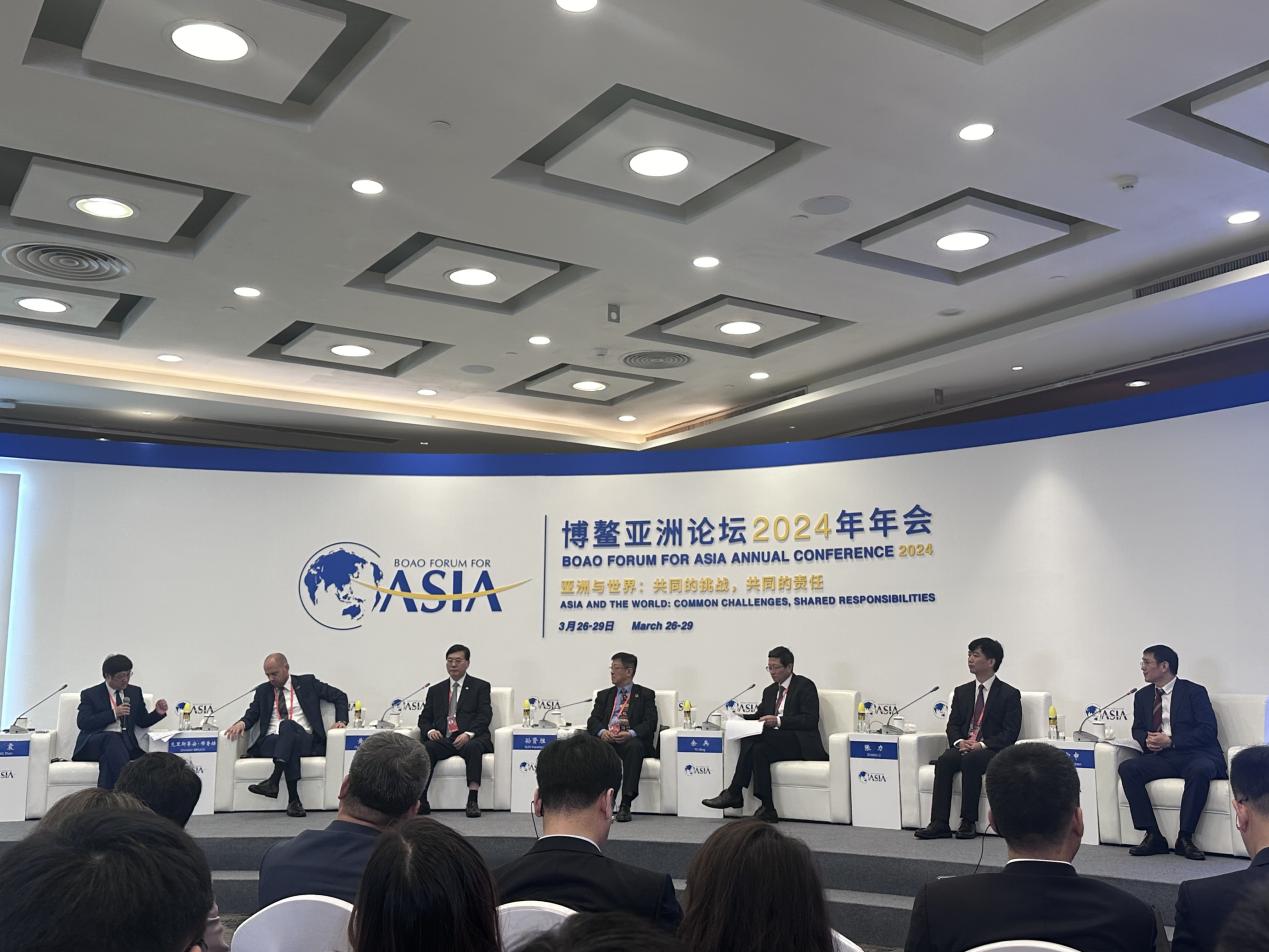 博鳌亚洲论坛2024年年会分论坛现场。东谈主民网 王绍绍摄