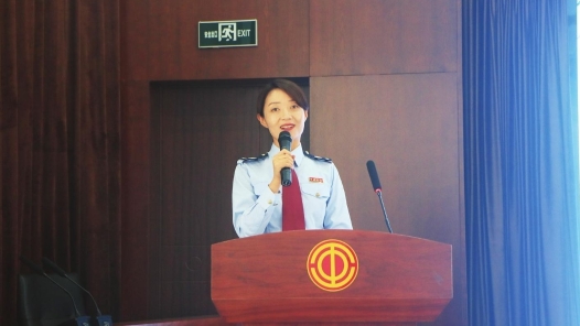 礼赞劳动之美 唱响奋斗之歌——山东莱州市总工会组织演讲比赛迎“五一”