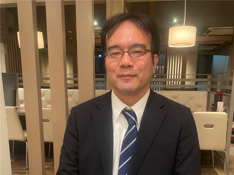 日本国际贸易促进协会理事兼事务局局长泉川友树澳门金沙三公。受访者供图