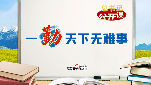 总书记“公开课”｜一勤天下无难事