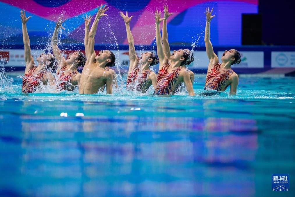 花样游泳——全国冠军赛:北京体彩队获集体技术自选冠军 - 体育 - 中