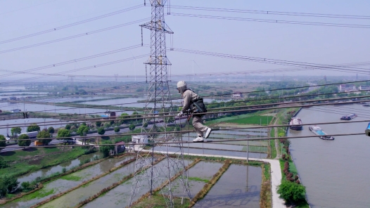 劳模故事·江苏省五一劳动奖章丨潘灵敏：在几十米高空的电线上如履平地