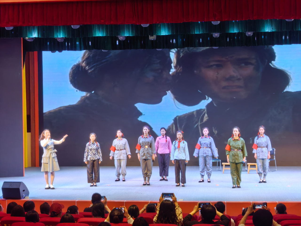 宁夏海原县总工会开展"红色家书诵读会"活动