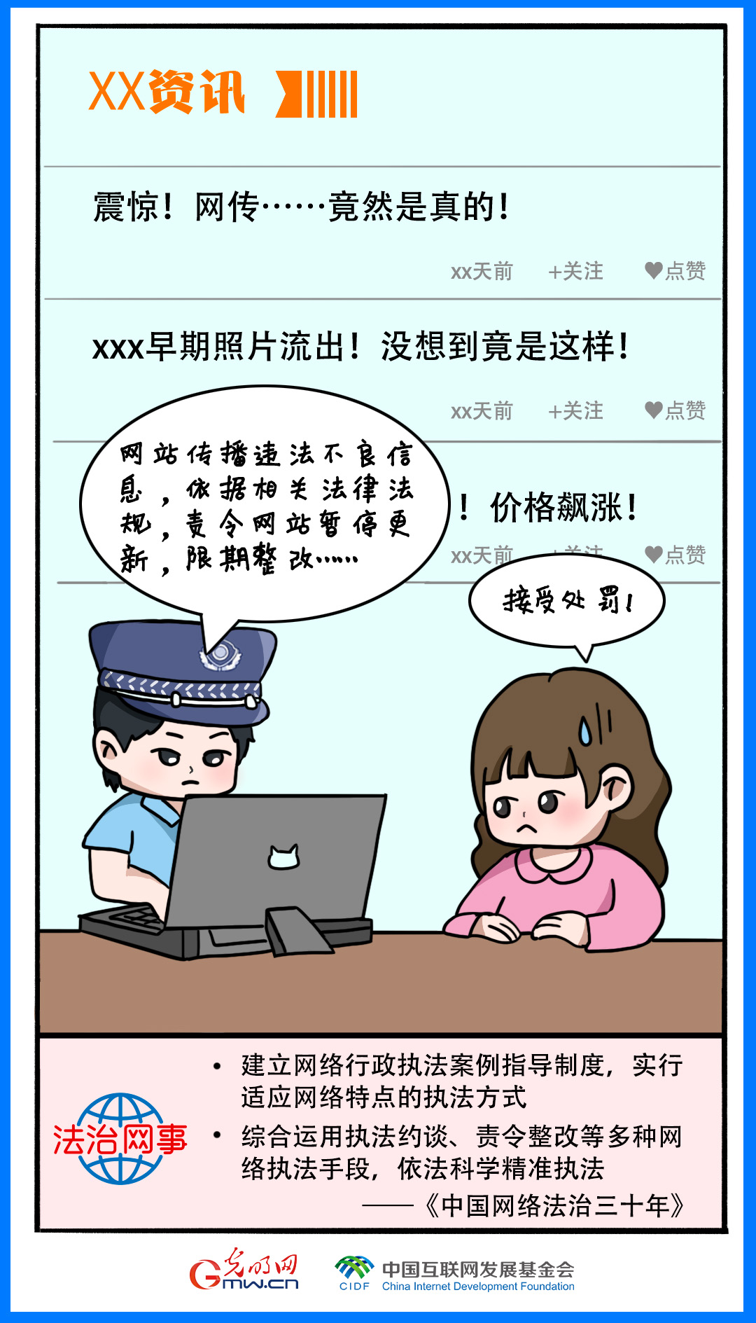 【法治网事】漫画丨中国集合法治三十年 【法治网事】漫画丨中国集合法治三十年