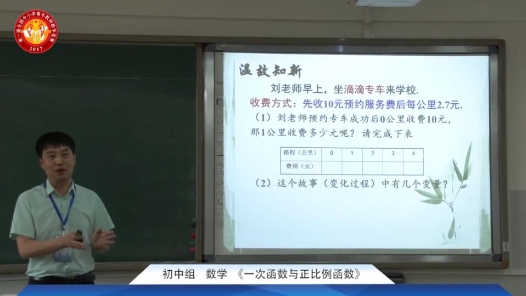 一次函数与正比例函数