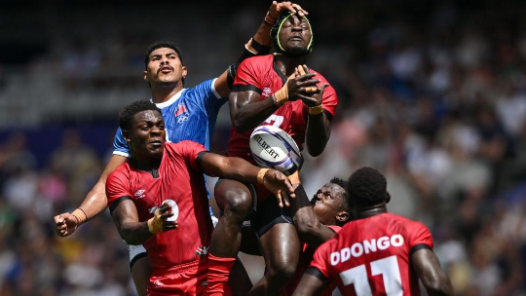 巴黎奥运会丨七人橄榄球男子分组循环赛——萨摩亚胜肯尼亚