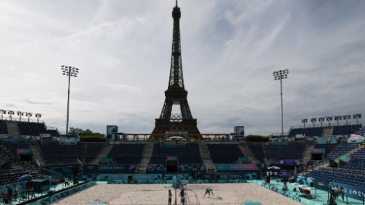 巴黎奥运会丨沙滩排球——筹备开赛