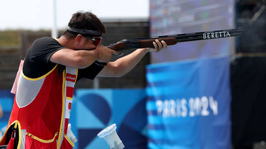 巴黎奥运会｜齐迎夺得射击男子多向飞碟银牌