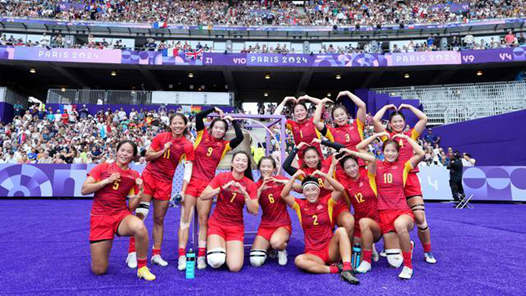 巴黎奥运会丨中国女橄创历史获第六 新西兰队卫冕