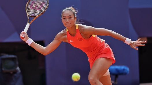 巴黎奥运会高清图集｜创历史！中国选手首摘奥运网球女单金牌