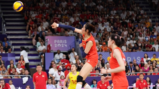 巴黎奥运会高清图集｜中国女排2：3憾负土耳其止步奥运8强