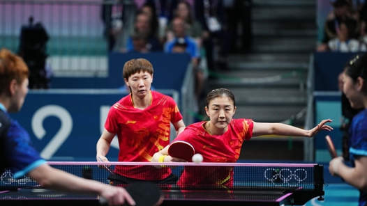 巴黎奥运丨乒乓球女团：中国队晋级半决赛