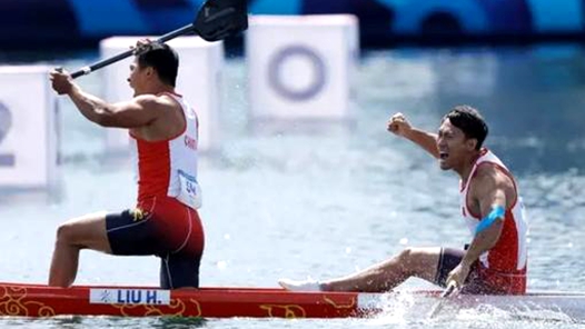 巴黎奥运丨刘浩/季博文为中国皮划艇队摘得巴黎奥运首金