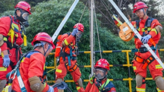 云南省举办职工职业技能大赛应急救援员竞赛