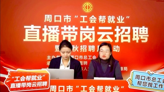 直播带岗架桥梁 暖心行动促就业