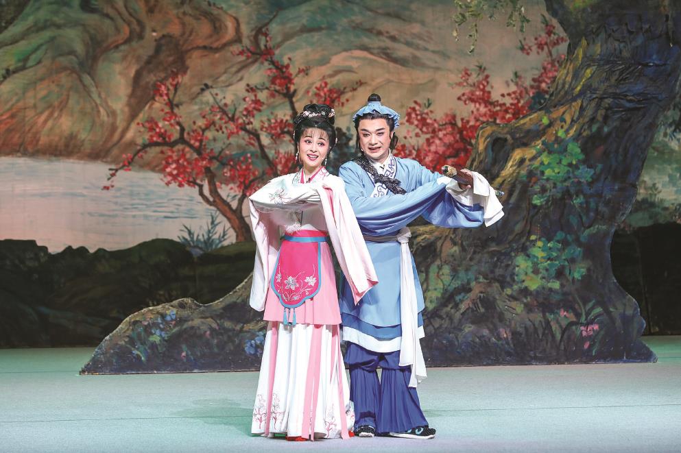 黄梅戏表演场景