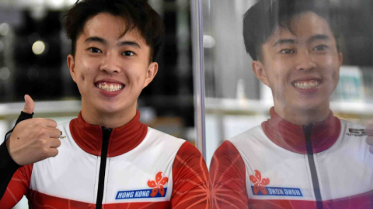 中国香港选手朱定文：希望有更多香港选手站上亚冬会、冬奥会