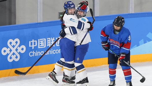 亚冬会｜哈萨克斯坦、韩国晋级女子冰球四强