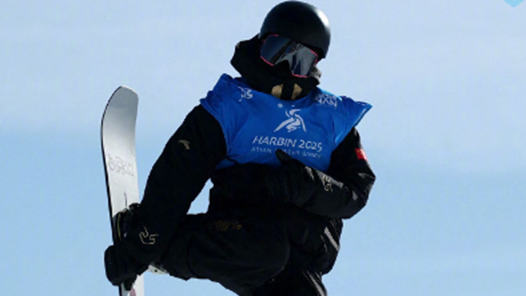 第19金！杨文龙、姜鑫杰包揽亚冬会单板滑雪男子大跳台金银牌