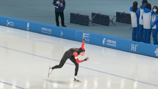 第25金！韩梅夺得亚冬会速度滑冰女子1000米金牌