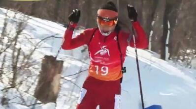 中国选手夺得亚冬会冬季两项女子7.5公里短距离银铜牌