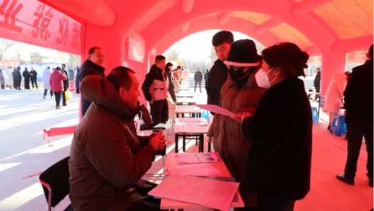 甘肃高台：春风送岗正当时，工会服务最暖心