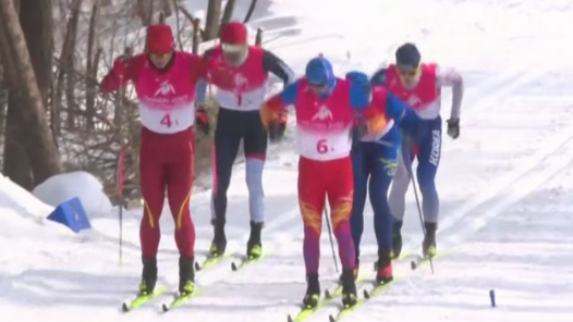 第31金！中国队夺得亚冬会越野滑雪男子4×7.5公里接力金牌