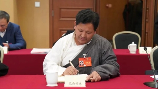 扎西顿珠委员——发挥好藏医药作用