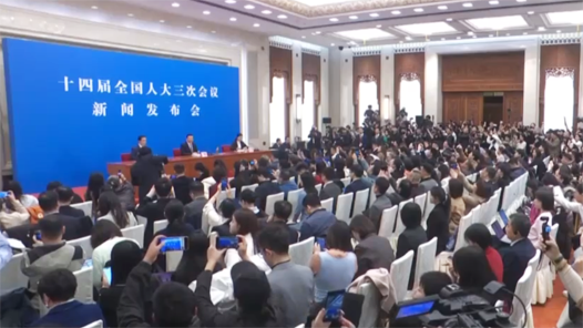回放：十四届全国人大三次会议新闻发布会