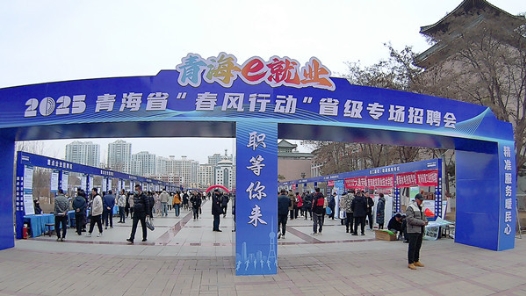 青海省举办2025年“春风行动”专场招聘会