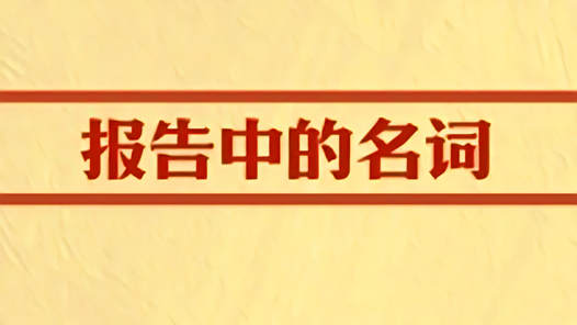 报告中的这些名词你get到了吗？一起来看！