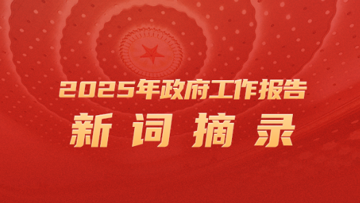 两会看“新”丨快来看！这些政府工作报告中的新词