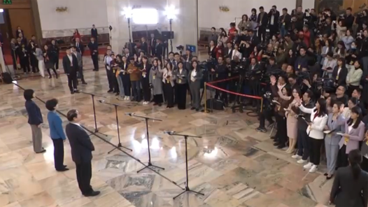 回放：第二场“委员通道”集体采访活动