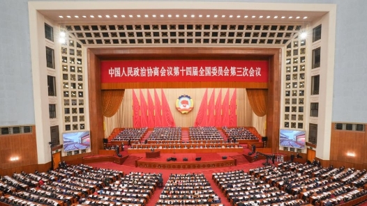 全国政协十四届三次会议举行第二次全体会议