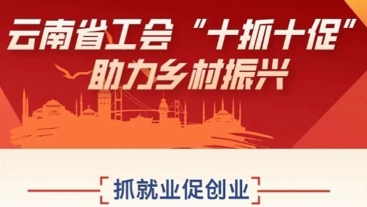 云南省总工会“十抓十促”助力乡村振兴