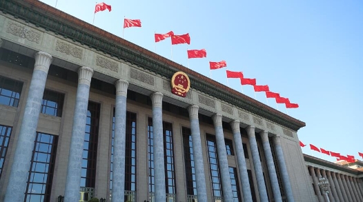 两会新华社快讯：十四届全国人大三次会议表决通过了关于全国人大常委会工作报告的决议