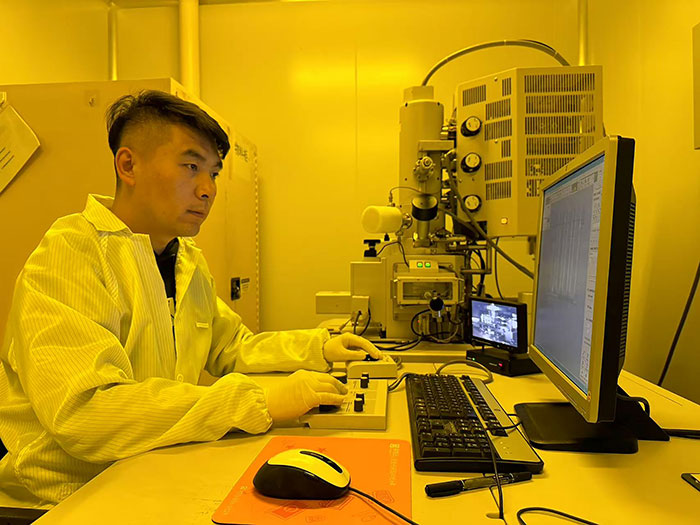 北旭电子刘洪雷工作照2