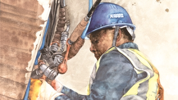 翰墨丹青赋美百年工运 红船畔奏响职工文化新乐章