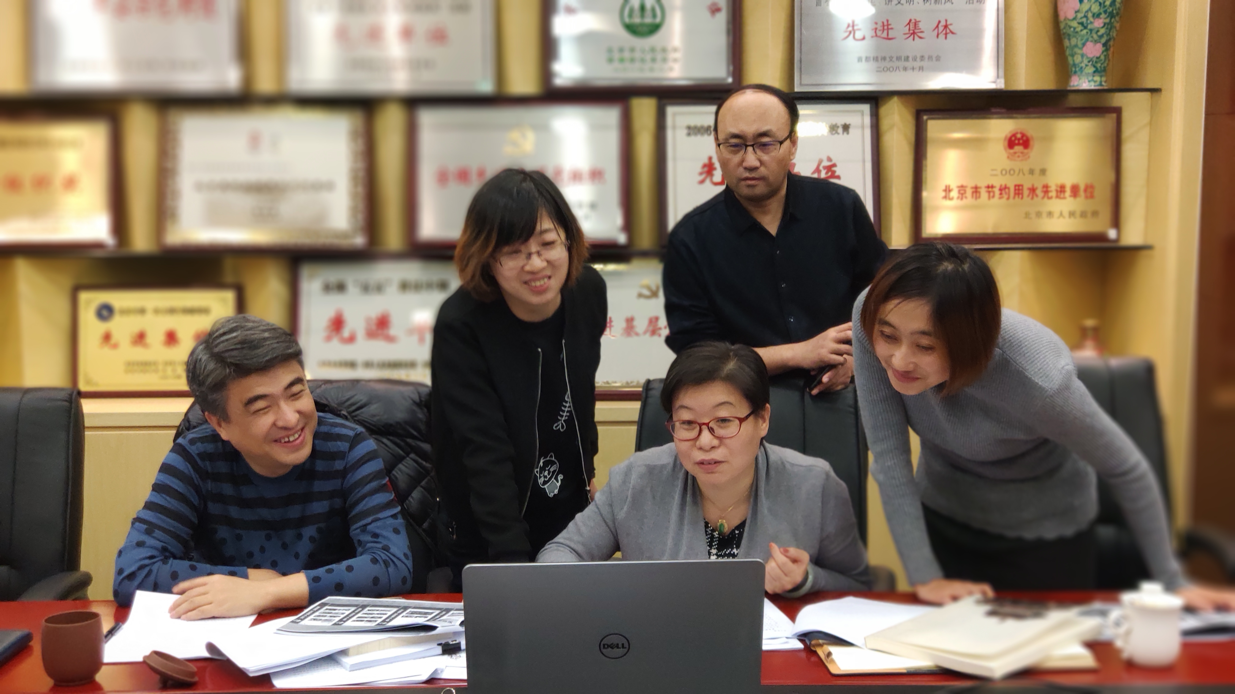 刘俊华带领团队与牛街街道开展“和合牛街”基层治理品牌讨论