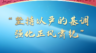 一习话｜“坚持以严的基调强化正风肃纪”
