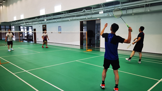 河北省唐山市丰南区举办职工羽毛球混合团体赛