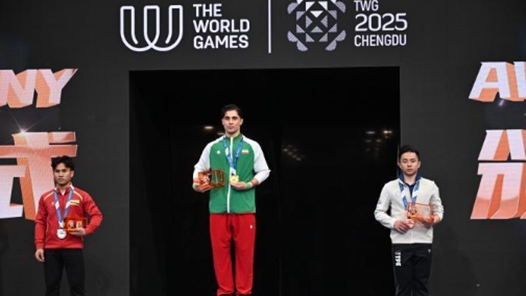成都世运会丨伊朗“武林高手”成都夺金记：南棍飞舞缘结中华