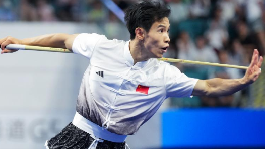 成都世运会｜四川武术健儿高久尚在家门口夺冠