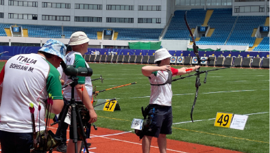 成都世运会 | 意大利在射箭反曲弓比赛中收获三枚奖牌