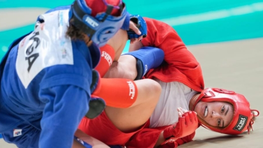 成都世运会丨桑搏——女子格斗72公斤级：以色列选手夺冠