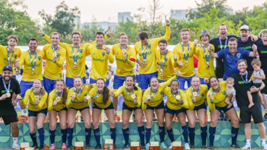 成都世运会丨浮士德球——双喜临门