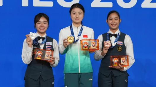 成都世运会丨好运连连 台球收官日中国队夺两金