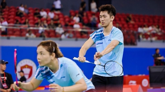 十五运会羽毛球资格赛：程星/陈清晨锁定混双决赛阶段最后席位