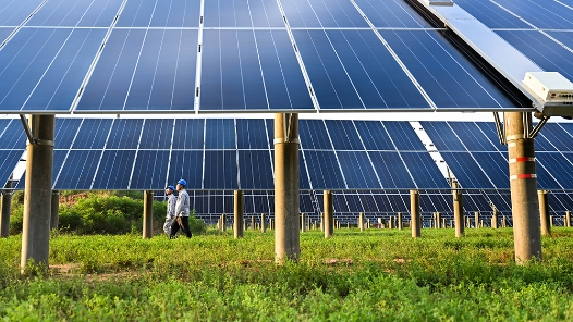 活力中国调研行｜内蒙古鄂尔多斯：采煤沉陷区变身光伏项目区